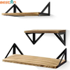 Floating Shelves Brackets Wall Mounted Rustic Wood Wall Storage Shelves Brackets