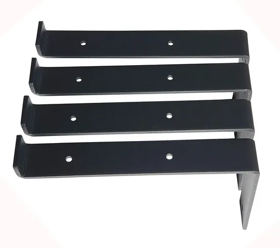 L Brackets Shelf Single-Side Bracket Support Corner Brace Joint Right Angle Bracket