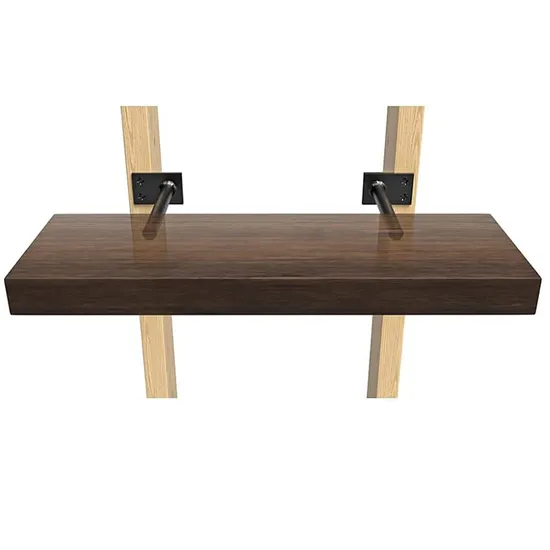 Metal Solid Steel Supports Wall Mounted Blind Hidden Invisible Floating Shelf Brackets