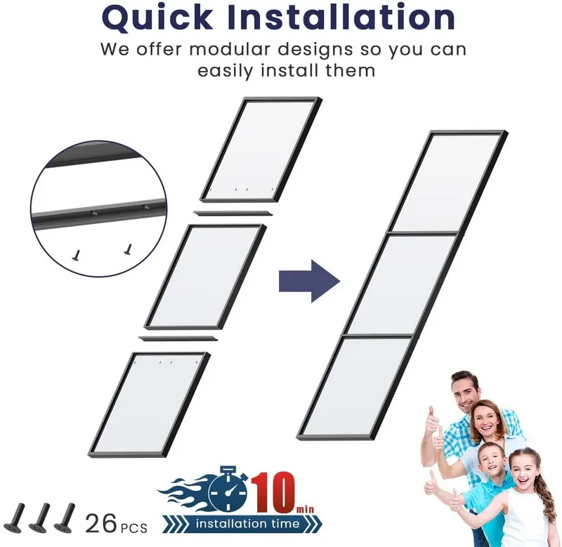 Mechanism Interior Mount Barn Door Hardware Kit Glass Sliding Barn Door