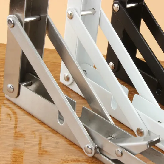 Metal Collapsible Shelf Bracket for Bench Table DIY Bracket