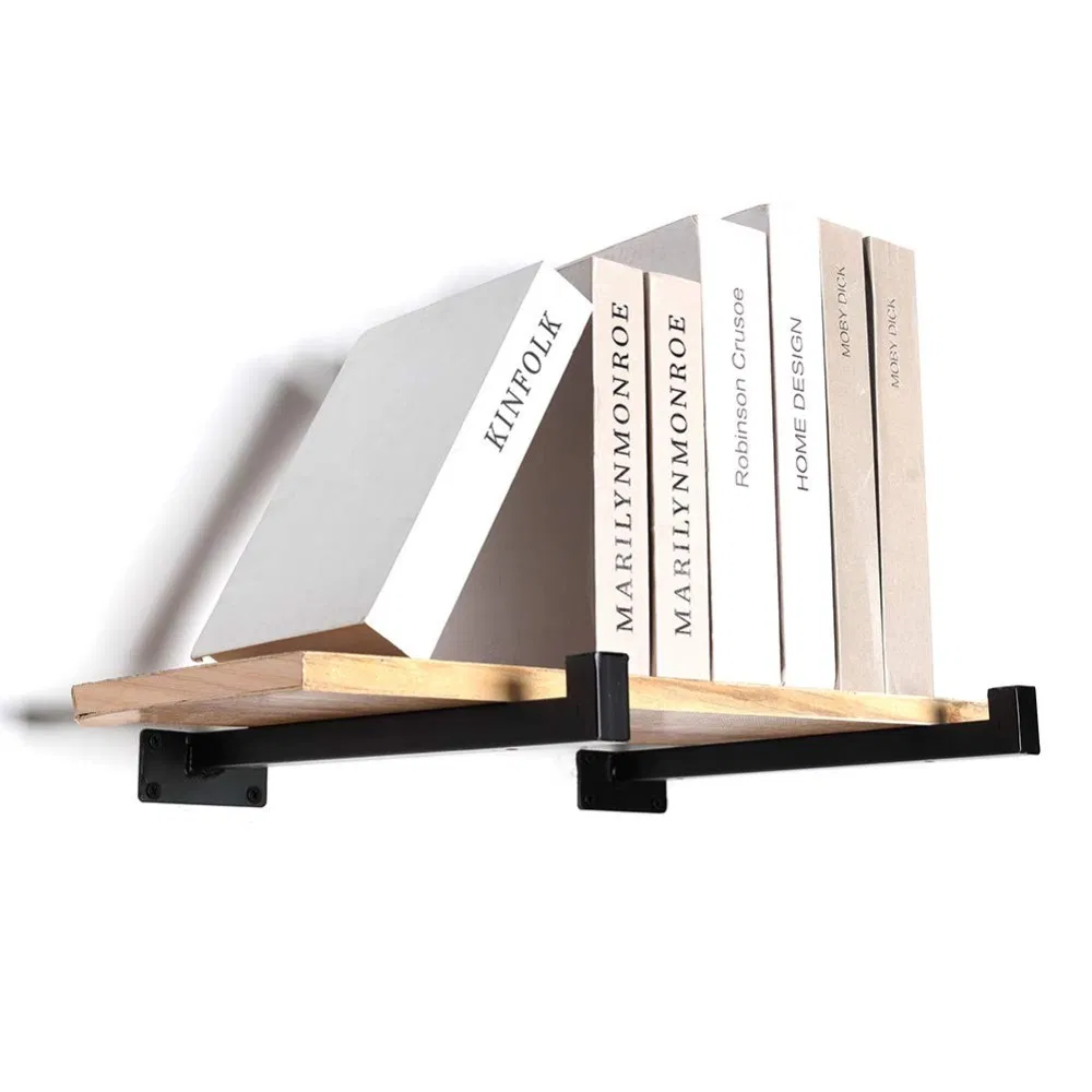 Industrial Iron Wall Mounted Supports Brace Shelf Brackets