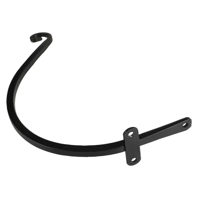 Outdoor Garden Metal Wall Hanging Plant Bracket Triangle Bracket with Rod