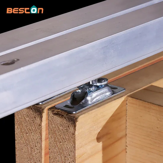 Industry Bi-Fold Pocket Door Aluminum Barn Door Hardware Kit