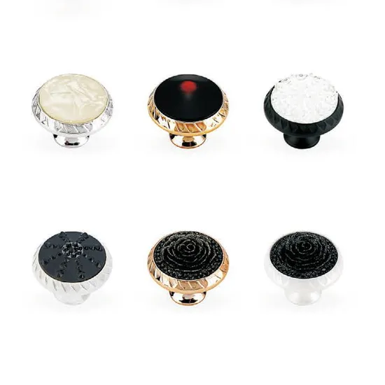 Kitchen Drawer Pulls Cupboard Wardrobe Plastic Knob Handle Cabinet Plastic Knob