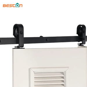 Bifolding Door Hardware 6.6FT Sliding Bifold Barn Door Hardware Kits
