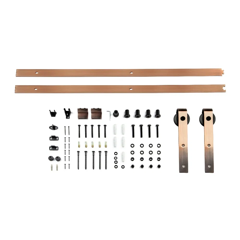 Industrial Sliding Barn Door Kit Set for Wooden Doors