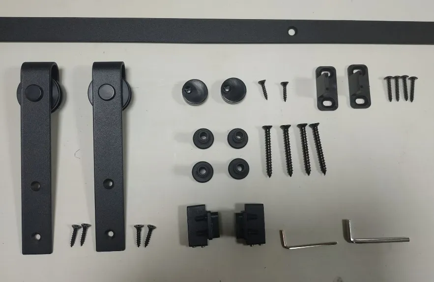 Cabinet Doors Mini Barn Door Hardware Kits with Soft Close Option