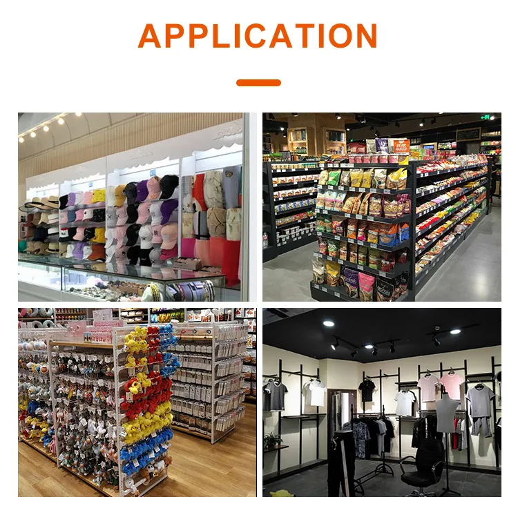 Chrome Round Tube for Shop Merchandise Display Steel Display Pipe Shelf Accessories