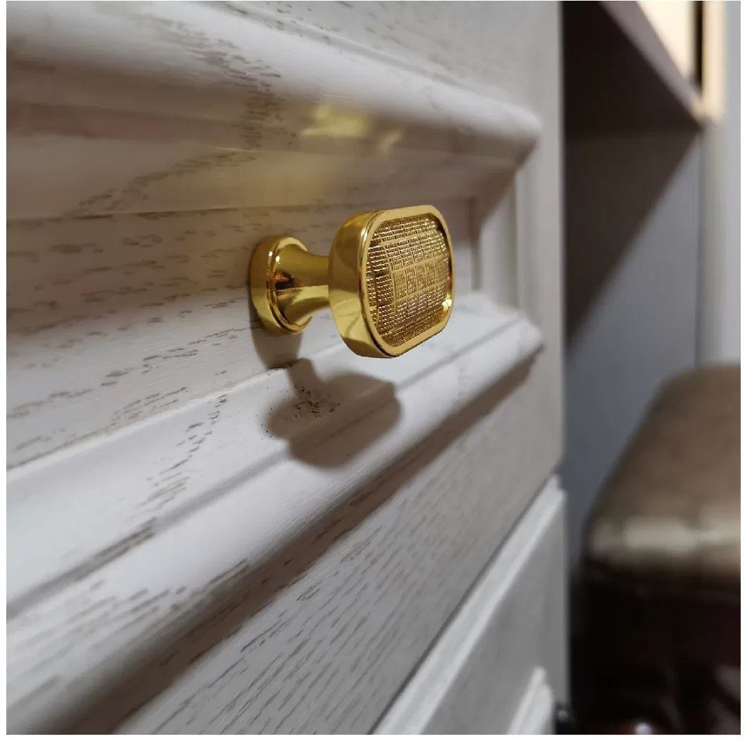 Single-Hole Zinc Alloy Handle Cabinet Door Drawer Handle