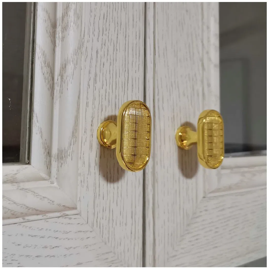 Single-Hole Zinc Alloy Handle Cabinet Door Drawer Handle