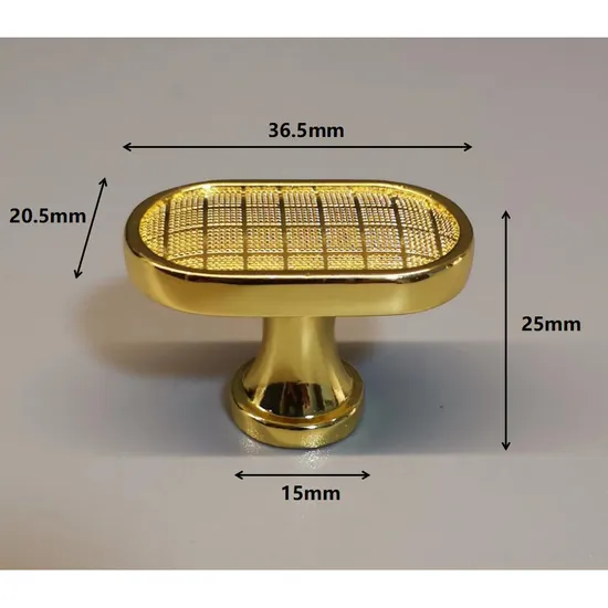 Single-Hole Zinc Alloy Handle Cabinet Door Drawer Handle