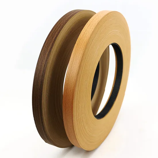 Glossy Plastic PVC Co-Extruded Edge Banding Strip Profile