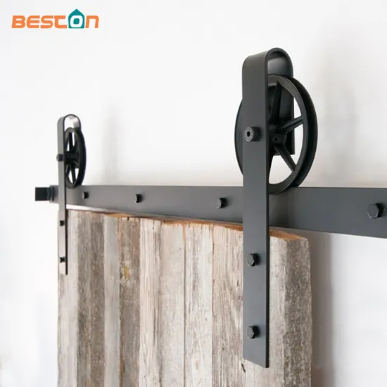 Big Wheel Sliding Barn Door Hardware Kit Rustic Hardware Barn Doors
