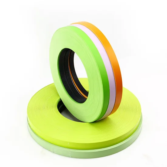 Furniture Fittings Edge Tape Decorative Flexible Plastic 3D Duotone PVC Edge Banding
