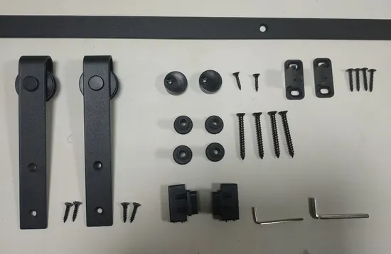 3 FT Mini Cabinet Barn Door Kit Sliding Door Hardware Track Set