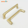 Pull Cupboard Wardrobe Handles Aluminium Profile Brushed Gold Cabinet Handles