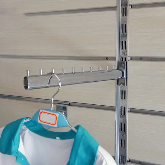 Metal Double Slotted C Channel Stores H Shape Chrome Plating AA Column