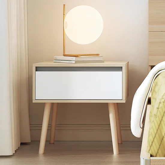 China Manufacturer Modern Bedroom Furniture Bedroom Cabinet Bedside Table
