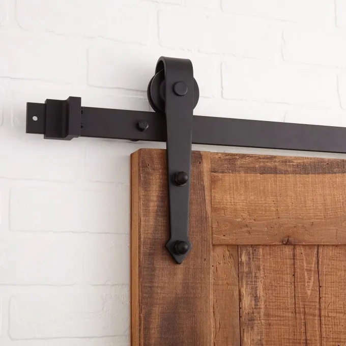 Strap Big Industrial Wheel Interior Sliding Doors Sliding Barn Door Track Hardware