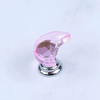 Crystal Glass Drawer Handle Zinc Alloy Crystal Door Knob Handles