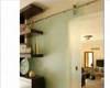 European Modern Stainless Steel Glass Door Sliding Barn Door Hardware System Kits
