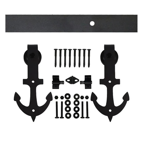 barn door hardware track kit