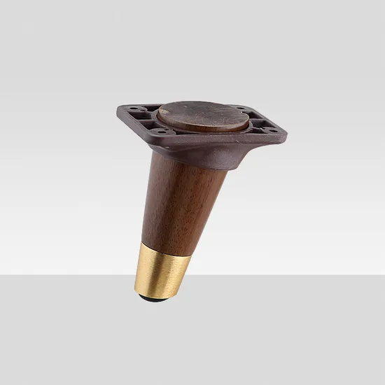 Specializing in The Production of Oblique Cone I-Shaped Solid Wood Sofa Leg
