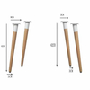 Decoration Antique Carved Wood Furniture Legs Furniture Sofa Table Legs