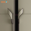 Zinc Alloy Leather Furniture Cabinet Handles New Design Wardrobe Door Pull Handle