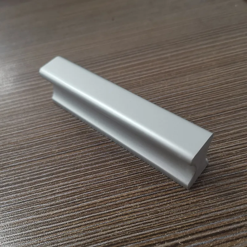 Furniture Hardware Aluminum Kitchen Cabinet Door Handle 64mm Silver Drawer Pull Handle