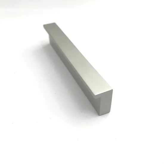 Furniture Accessories Hardware Matt Black Aluminum Cabinet Drawer Pull Handle