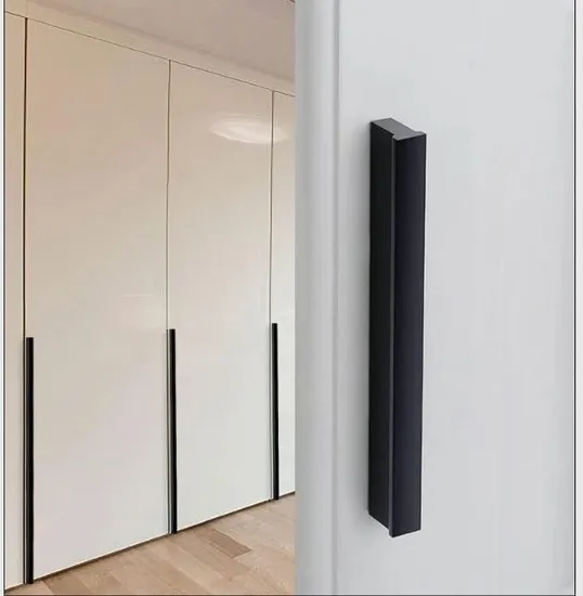 Aluminium Kitchen Handle Knob Furniture Cabinet Drawer Long Knobs Luxury Gold Handle