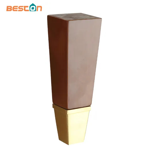 Customizable Dimensions Chair Wood Legs with Metal Cups