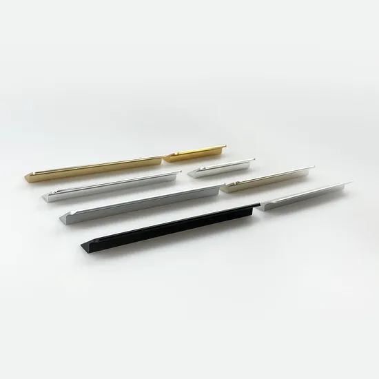 Black Gold Aluminum Kitchen 5 Inch Cabinet Drawer Door Pull Handle