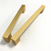 Brass Furniture Gold Brushed Accessories Handle Drawer Knobs