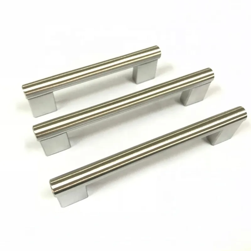 Stainless Steel Kitchen Drawer Handle Brushed Nickel Furniture Cabinet Pull Handles