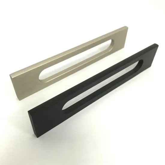 Bedroom Kitchen Cabinet Drawer Door Aluminum Profile CNC Pull Handle