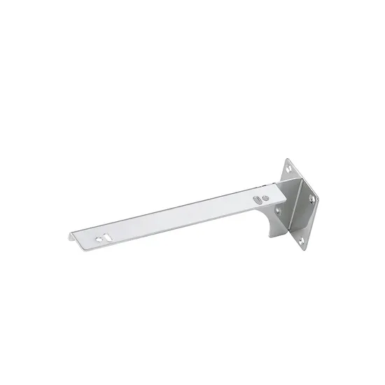 Wall Mount Chrome Glass Shelf Bracket Support Shelve