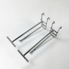 Chrome Plating Display Metal Gridwall Hook Retail Display Hooks with Price Tag