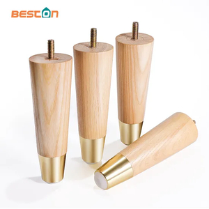 Sofa Cabinet Feet Solid Wood Bed Furniture Accessories Legs