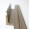 Aluminum Alloy Cabinet Handles 2.8m Antique Gold Long Wardrobe Handle