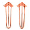 New Design Furniture Wholesale Coffee Table Height Metal Hairpin Legs