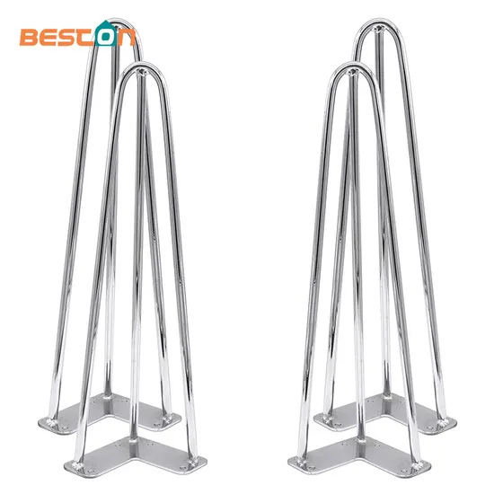 New Design Furniture Hairpin Legs Wholesale Metal Hairpin Legs Assortment
