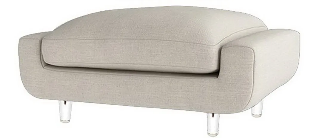 Plastic Acrylic Furniture Sofa Legs