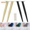 Tapered Modern Metal Couch Legs Chair Sofa Legs