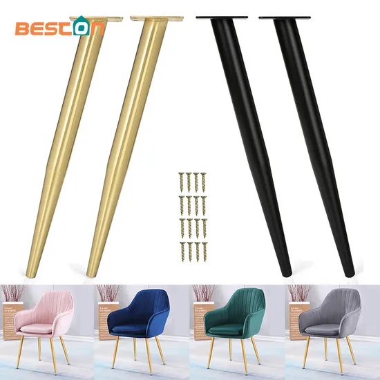 Tapered Modern Metal Couch Legs Chair Sofa Legs