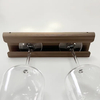 Wall Mounted Wine Glass Rack Aluminum Under Cabinet Wine Glasses Holder