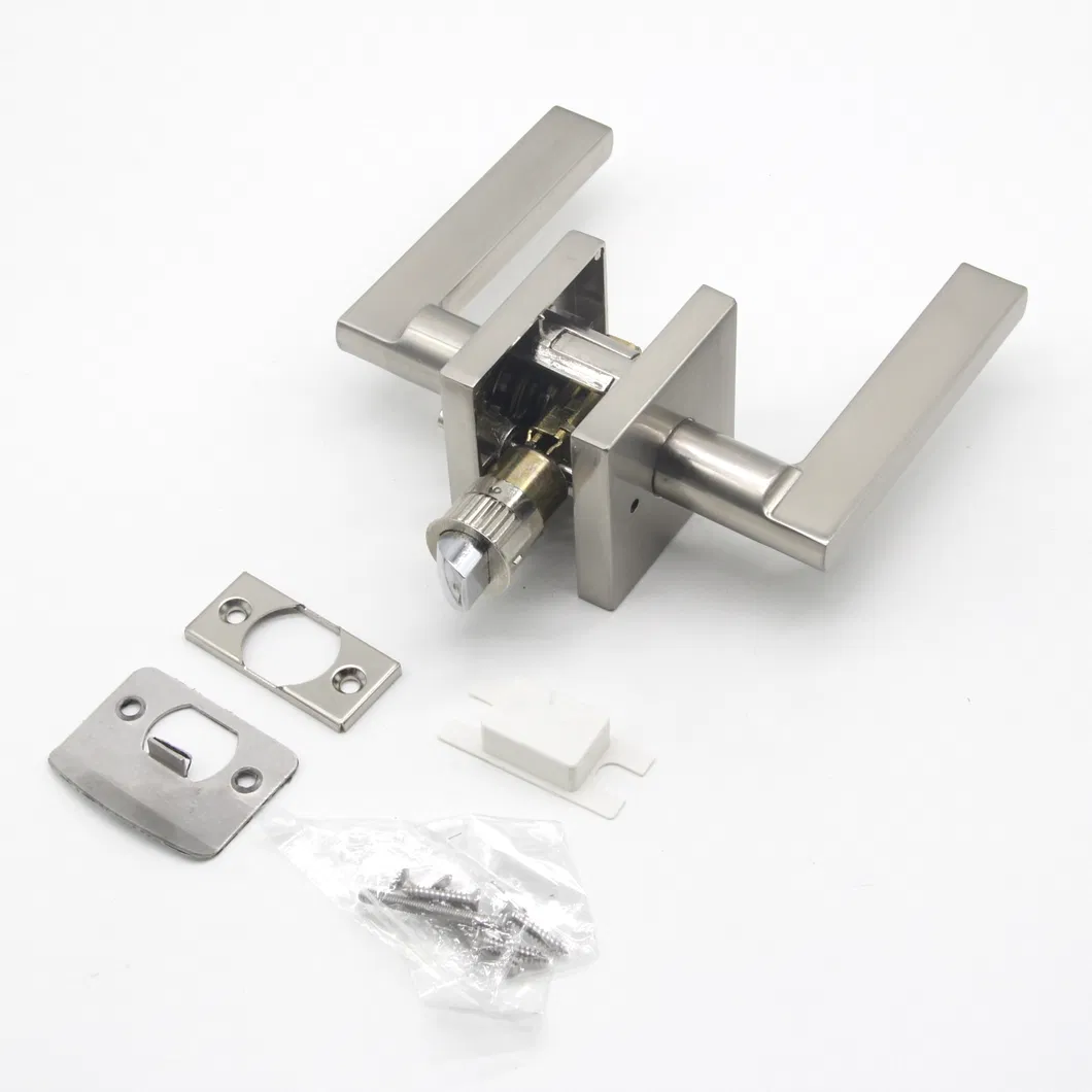Zinc Alloy Entry Privacy Passage Dummy Door One Side Lever Handle Lock