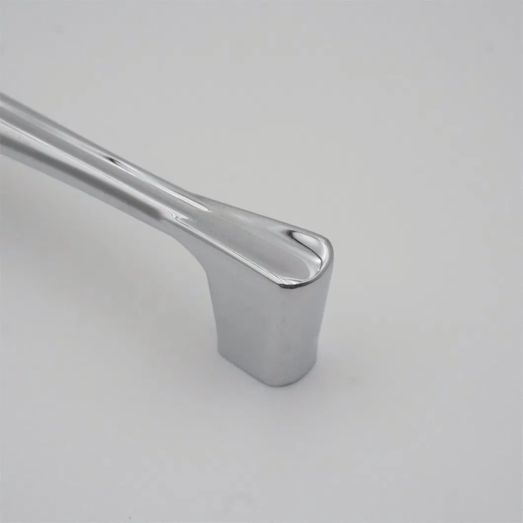 Furniture Hardware Zinc Alloy Chrome Kitchen Refrigerator Handles Cabinet Pull Handle